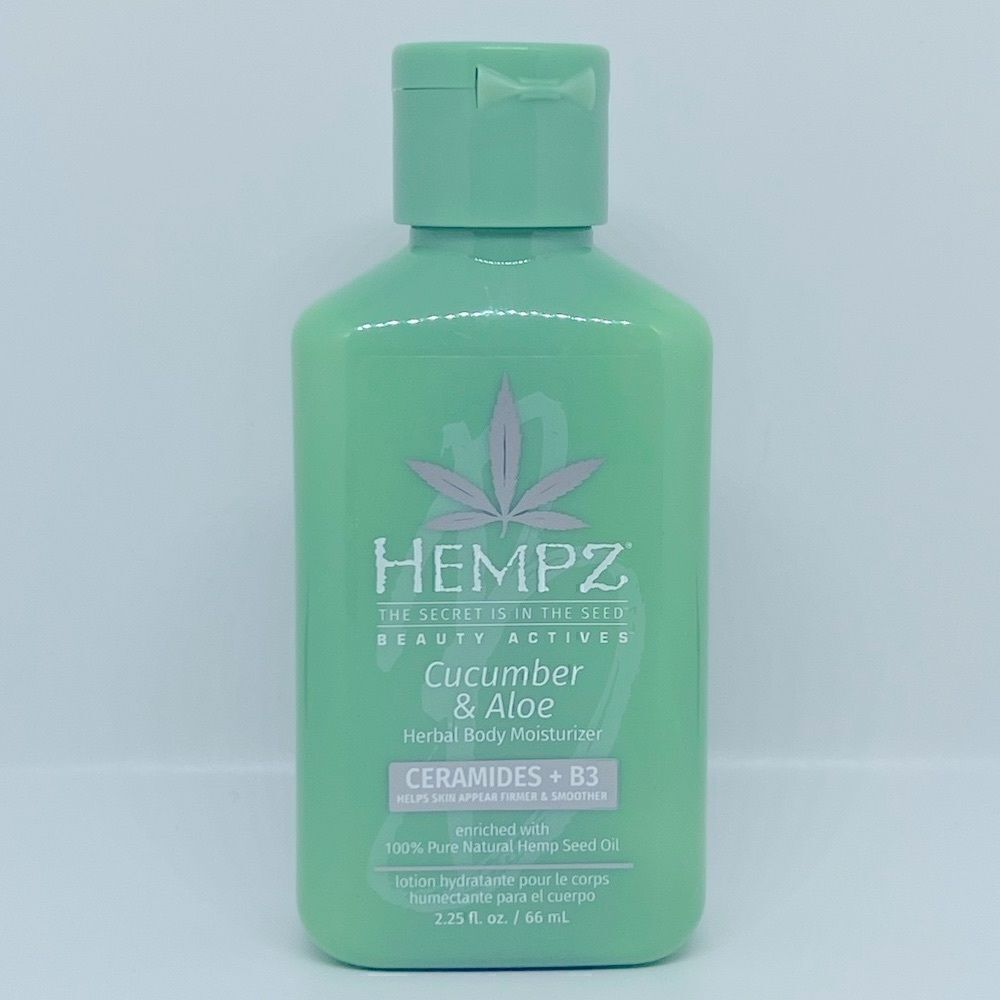 $5🌟 Hempz Cucumber & Aloe Herbal Body Moisturizer Ceramides + B3